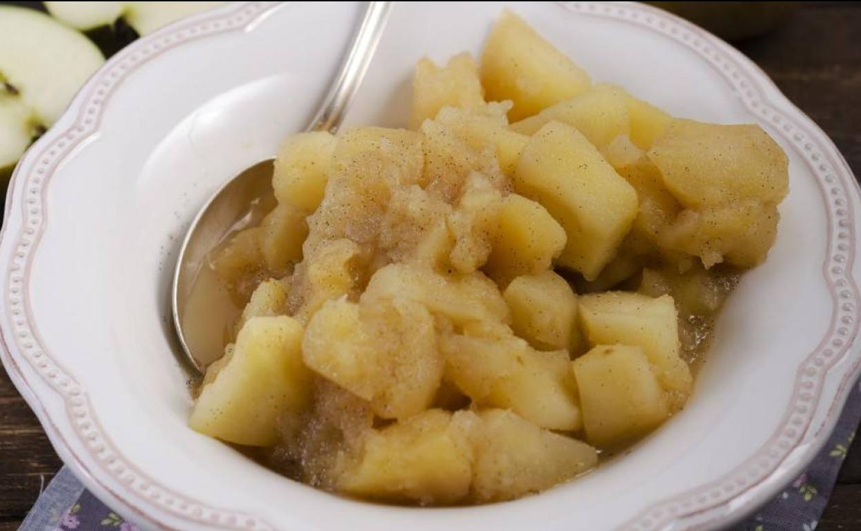 ingredientes para hacer una compota de manzana